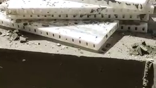 قالب پلیمری فونداسیون ( باز کردن قالب در پایان مرحله کاری )