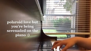 Polaroid love Piano Ver