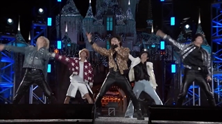 اجرای آهنگ "good boy gone bad" از "txt" در دیزنی لند در برنامه "dick clarck'new year's rockin' Eve2023"