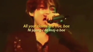 ولی هیچ وقت این رپ تهیونگ از یاد ها نمیره...