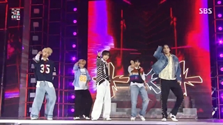 اجرای آهنگ GBGB از تی اکس تی در sbs 2022