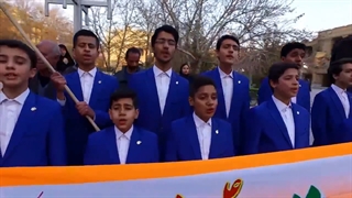 سرود ام ابیها به مناسبت میلاد حضرت فاطمه زهرا(س)