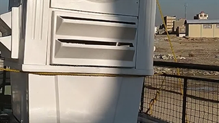 بارگیری برج خنک کننده ۴۰ تن تهویه آبسازه