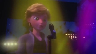 اهنگ خوندن ادرین برای مرینت