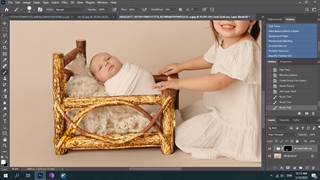 اکشن طلایی فتوشاپ