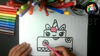 ۱. آموزش سوره فاتحه - آموزش نقاشی همراه با پخش سوره های قرآن