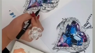 دوره طراحی دستی طلا و جواهر