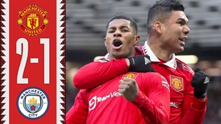 خلاصه بازی منچستریونایتد 2-1 منچسترسیتی (24 دی 1401)