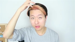I bleached my hair and cleaned up my appearance using Tiktok and Kpop trends