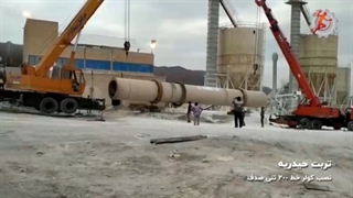 پروژه تربت حیدریه نصب کولر خط 200 تنی صدف