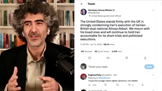 1401126: چرا اعدام «علیرضا اکبری» اینقدر برای رسانه ها و مقامات غربی مهم شد؟