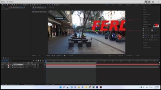 8.b.علیرضا عشقی _آموزش افترافکت -جلسه8 -بخش2_ کمرا تراکینگ وپرده سبز  درافترافکت_آپلود بهمن جولائی