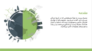 معرفی قالب پاورپوینت محیط زیست