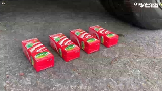 له کردن وسایل با ماشین (صابون نوشابه و...)