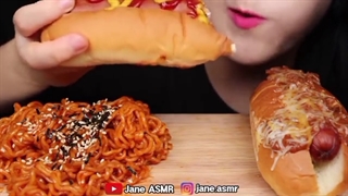 اسمرفوو/ کوتاه/ هات داگ/نودل تند