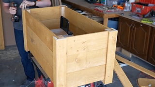 آموزش ساخت گلدان چوبی