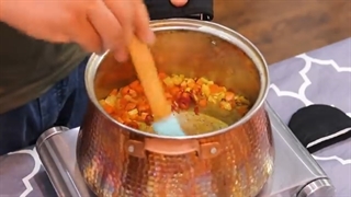 سوپ جو با رب