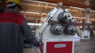 دستگاه نورد تیرآهن، لوله و پروفیل هیدرولیک ساخت ترکیه