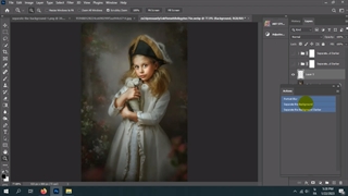 اکشن تنظیم نور پس زمینه