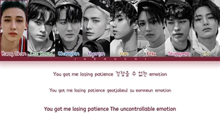 لیریک اهنگ CASE 143 استری کیدز color coded