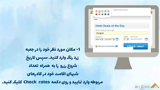 نحوه ی استفاده از سایت آگودا