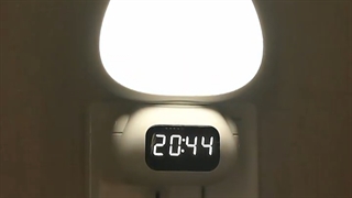 چراغ خواب ساعت دار کنترلی Lightmates