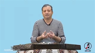 آموزش آهنگ قایقرانان رود ولگا برای سنتور