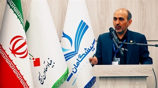 سخنرانی نماینده و مدیر شرکت پیشگامان در خراسان رضوی مهندس کفاش