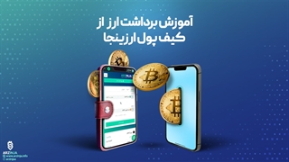 آموزش برداشت رمز ارز از کیف ارزینجا