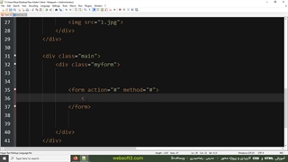 آموزش تگ form در html