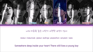 لیرک اهنگ YET TO COME بی تی اس  (color coded Lyrics)