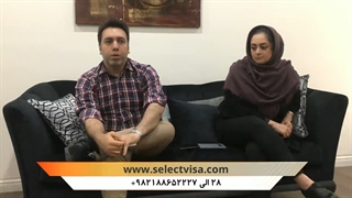 مصاحبه با جناب آقای حمیدرضا . ز دارنده ویزای کاری ICT Security Specialist