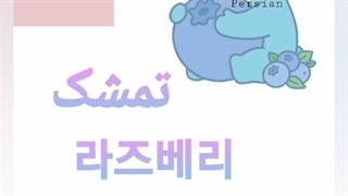 تمشک به کره ای چی میشه؟ 