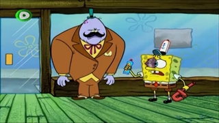 باب اسفنجی جدید-دوبله فارسی-کبود شدن چشم باب اسفنجی