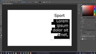 آموزش فتوشاپ از مقدماتی تا پیشرفته [درس 29] - نوشتن متن بخش دوم