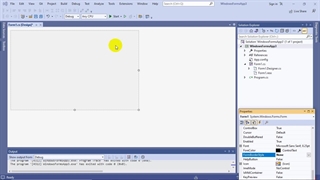 جلسه دوم : آموزش c# (windows form)