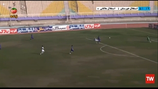 صحنه های داوری بازی استقلال خوزستان - استقلال ملاثانی