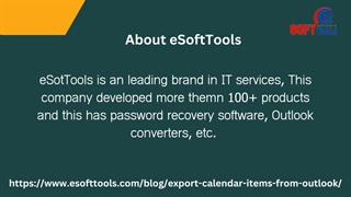 How to Export calendar items from Outlook?