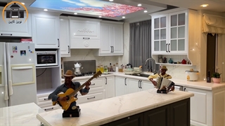 پروژه کابینت کلاسیک طرح چوب واقع در نارمک