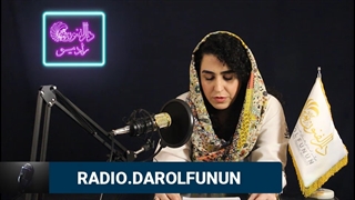 مانا امانی نژاد هنرجوی گویندگی و فن بیان