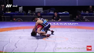 حسن یزدانی ـ ابوبکر آباکاروف (وزن 86 کیلوگرم) - مسابقات بین المللی کشتی آزاد 2023 - شبکه 3 - ۱۲ بهمن ماه ۱۴۰۱