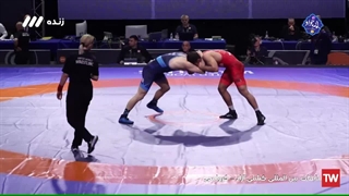 یونس امامی ـ لاوالی (وزن 74 کیلوگرم) - مسابقات بین المللی کشتی آزاد 2023 - شبکه 3 - ۱۲ بهمن ماه ۱۴۰۱