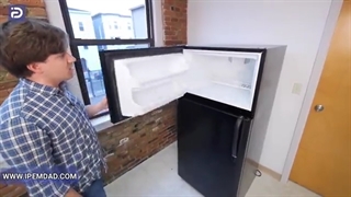 نحوه تغییر جهت باز شدن درب یخچال