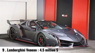 ۱۰ خودروی گرانبهای جهان ۲۰۲۲