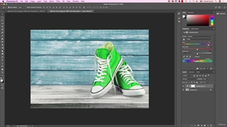8.نحوه تغییر تنها یک رنگ در Adobe Photoshop CC
