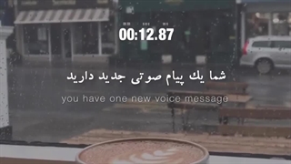 شما یک پیام صوتی جدید دارید . . . !
