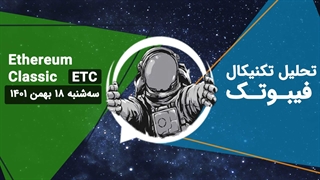 تحلیل تکنیکال اتریوم کلاسیک (ETC)، سه شنبه 18 بهمن 1401