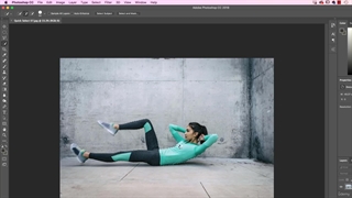 29.نحوه قرار دادن متن پشت سر شخص در Adobe Photoshop CC