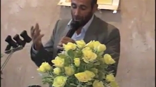 مولودی خوانی مرحوم حاج اصغر مغانی لوشکانی در افتتاحیه کتابخانه شهرک لوشکان