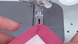 دوخت گوشه در پارچه | فلیچه